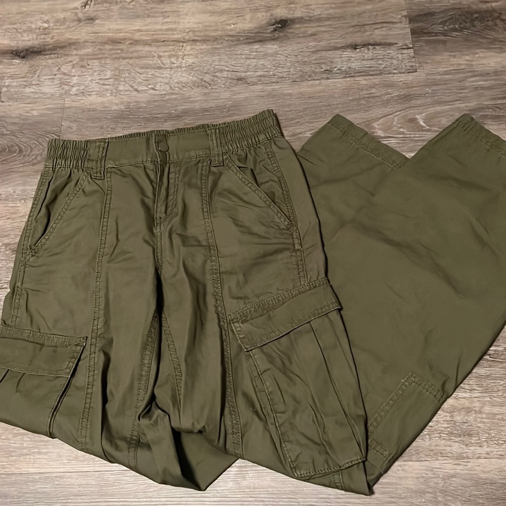 green divided cargos